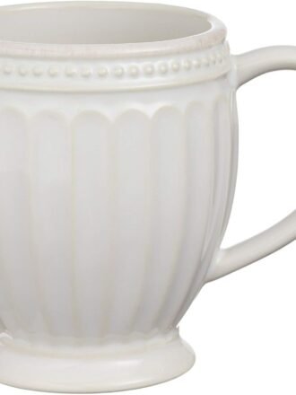 White Mug, Set of 4